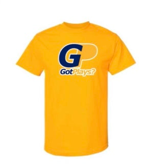 Gold Navy GP Tee